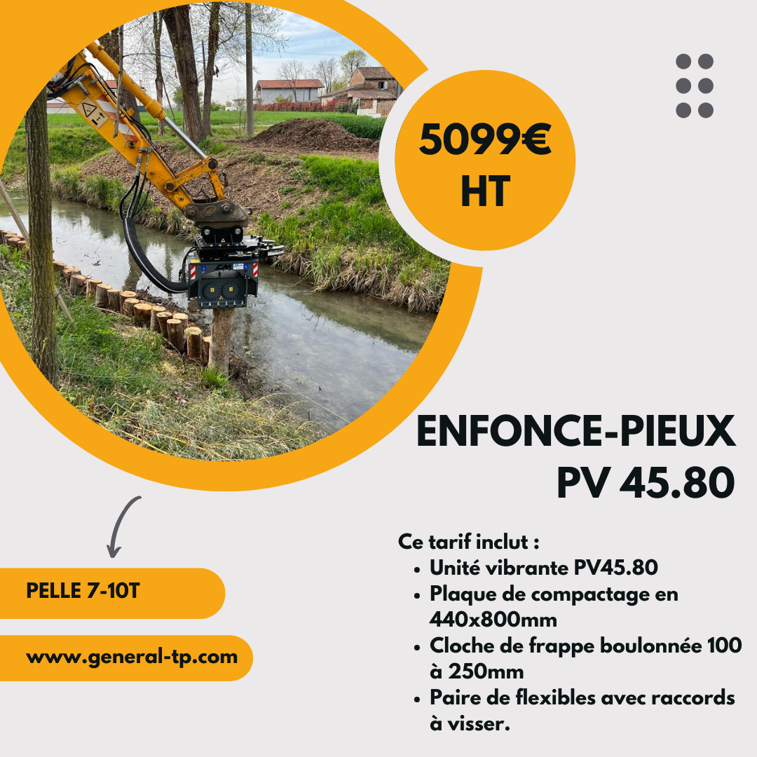 enfonce pieux cm crushers